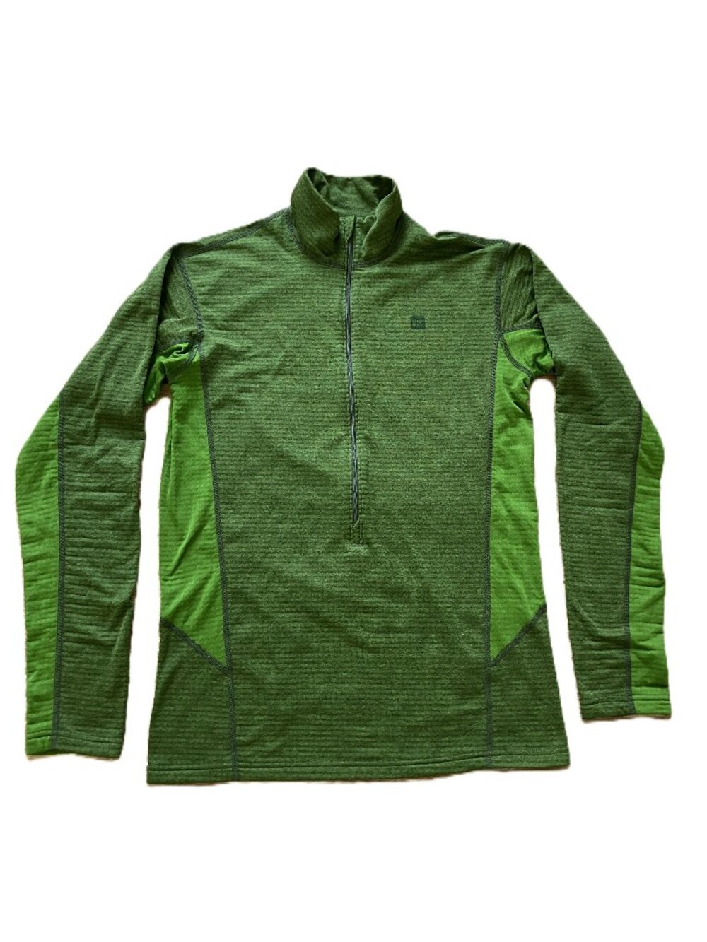 MEC Men's T3 Zip-T Top Polartec Fleece 3/4 Zip Long Sleeve Base Layer Size M